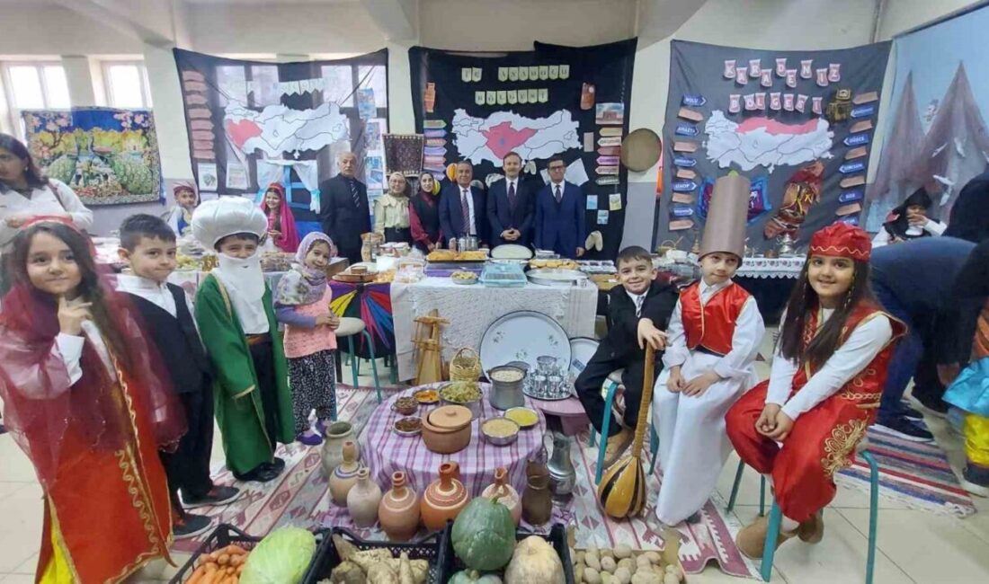 Yozgat’ta Borsa İstanbul Şükran Ana İlkokulu’nda düzenlenen Yerli Malı Haftası
