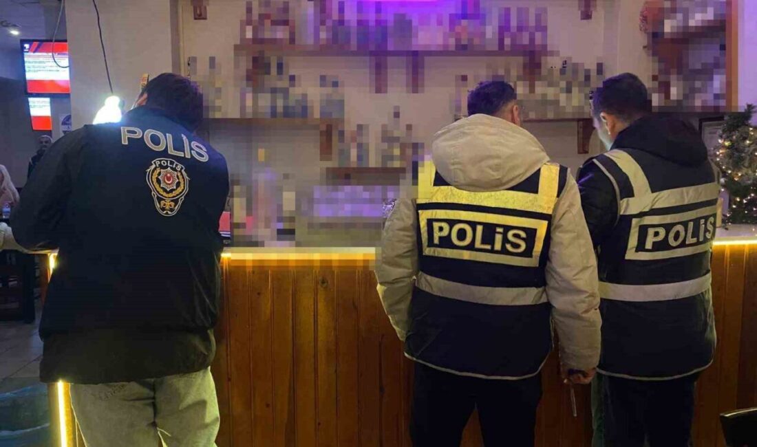 Bursa İl Emniyet Müdürlüğü, yılbaşı öncesinde sahte alkol denetimlerini yoğunlaştırarak