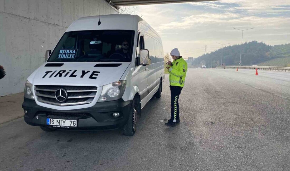 Mudanya ilçesinde, yılbaşı öncesinde vatandaşların huzur ve güvenliğini sağlamak amacıyla