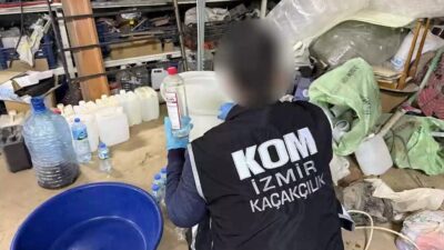 İzmir’de, yılbaşı öncesinde Karabağlar ve Torbalı ilçelerinde düzenlenen operasyonlarda 650