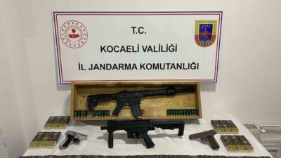 Kocaeli’nin Gebze ilçesinde bir şüphelinin işyerinde gerçekleştirilen operasyonda 2 bin