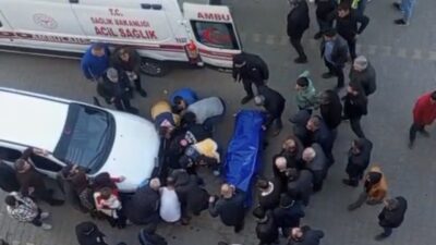 Kahta ilçesinde, boşanma sürecinde olan bir kadın, eşi tarafından sokak