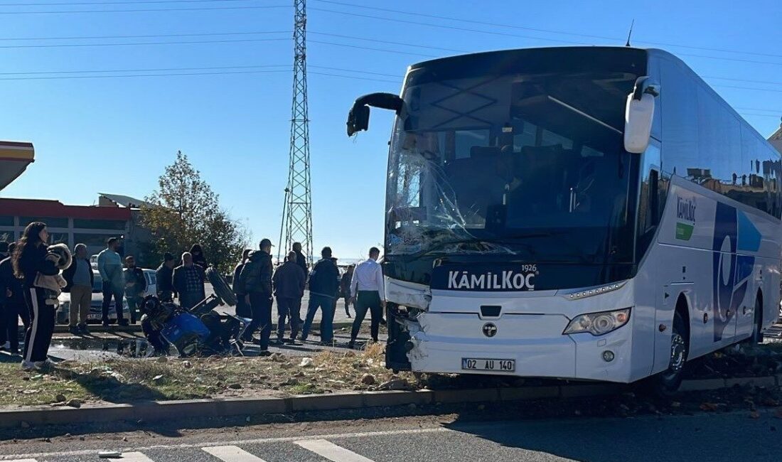 Adıyaman’da meydana gelen trafik kazasında bir kişi yaralandı. Kazada, M.E.