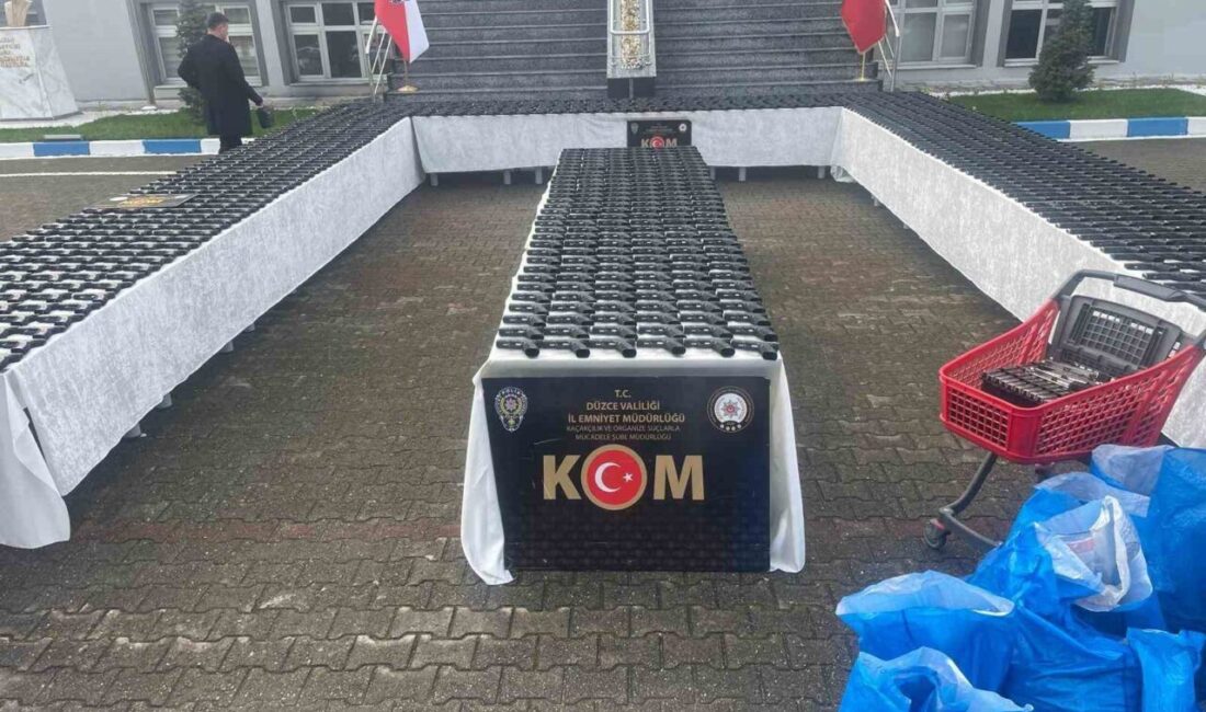 Düzce’de neredeyse 2 yıl süren teknik ve fiziki izlemenin ardından