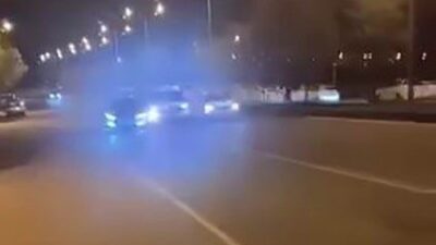Diyarbakır’da, yoldan geçen araçların çekildiği sırada meydana gelen zincirleme kazaya