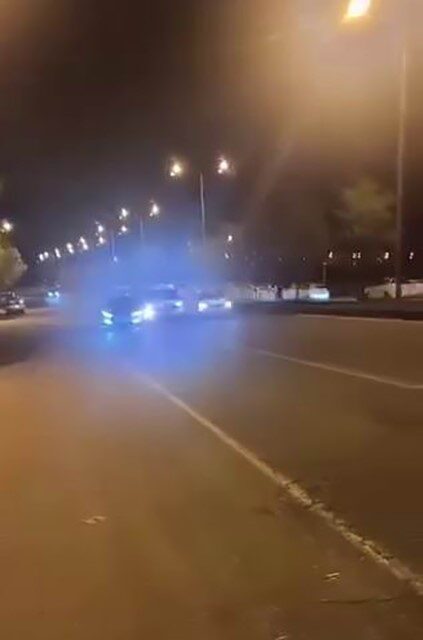 Diyarbakır’da, yoldan geçen araçların çekildiği sırada meydana gelen zincirleme kazaya