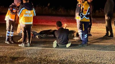 Çınar ilçesinde bir yaşlı adam, Beşpınar Mahallesi’nde otomobilin çarpması sonucu