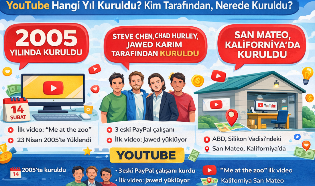 Günümüzde internet denince akla gelen ilk platformlardan biri olan YouTube,