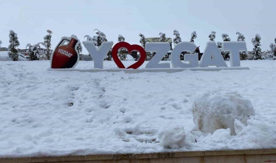Yozgat ilinin kar yağışının etkili olduğu ilçelerinde eğitime ara verildi.
