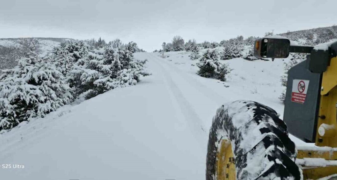 Yozgat’ın belirli bölgelerinde etkili olan kar yağışı sonrasında olumsuz durumların