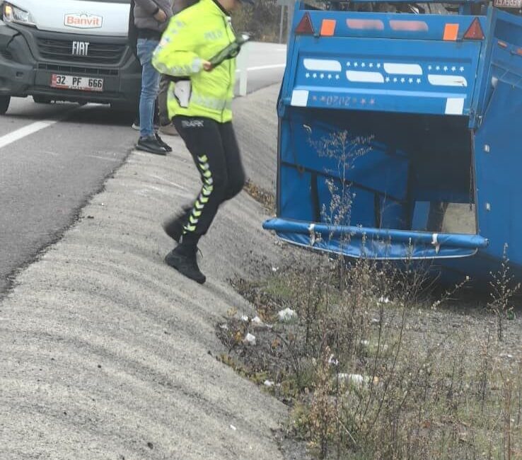 Zonguldak’ta meydana gelen kazada, patpat adı verilen tarım aracı ile