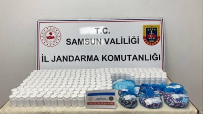 Atakum ilçesinde gerçekleştirilen jandarma operasyonunda, 17 yaşındaki bir genç, büyük