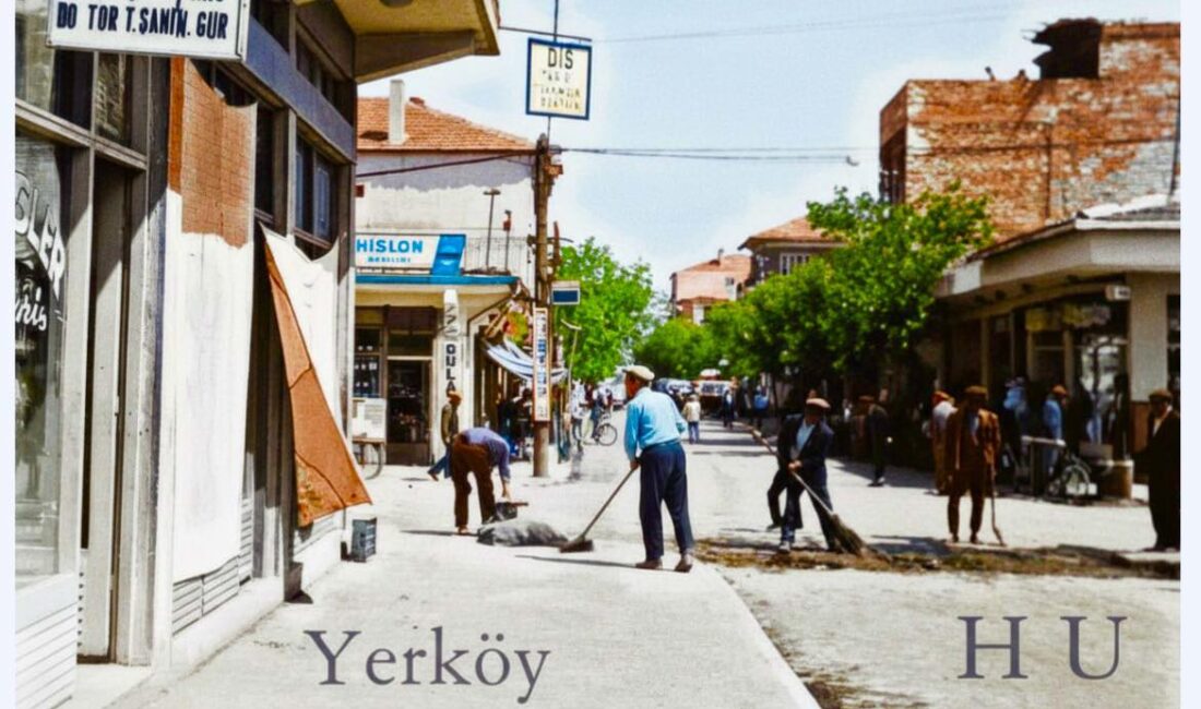 Yerköy’ün 1970’li yıllarına ait nostaljik bir fotoğraf, Acundaki Yerköylüler sayfasında