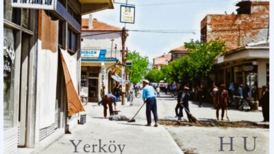 Yerköy’ün 1970’li yıllarına ait nostaljik bir fotoğraf, Acundaki Yerköylüler sayfasında