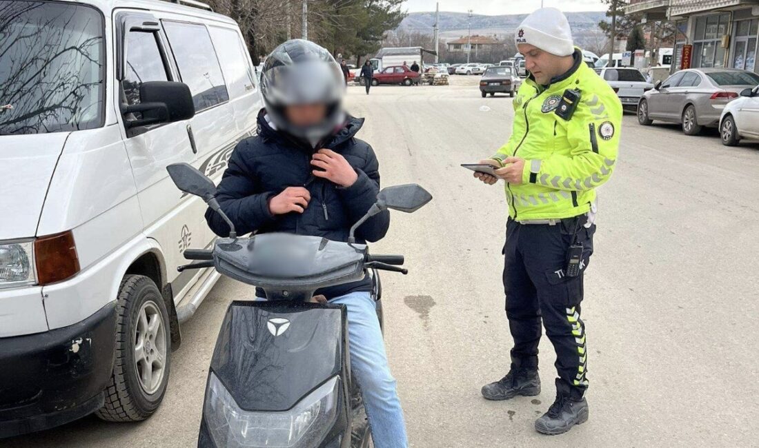 Yerköy Trafik Denetleme Büro Amirliği ekiplerince, ilçe genelinde sivil unsurların