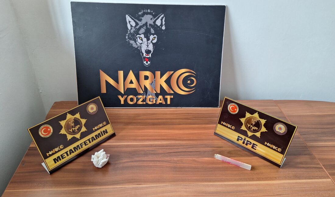 Yerköy Narkotik Suçlarla Mücadele Büro Amirliği ekiplerince yürütülen çalışmalar kapsamında