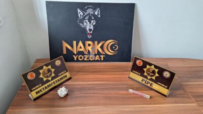 Yerköy Narkotik Suçlarla Mücadele Büro Amirliği ekiplerince yürütülen çalışmalar kapsamında