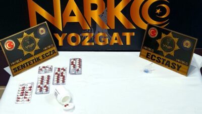 Yozgat İl Emniyet Müdürlüğü Narkotik Suçlarla Mücadele Şube Müdürlüğü ekipleri