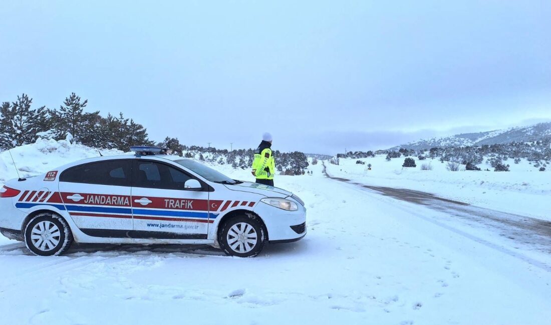 Yozgat İl Jandarma Komutanlığı sorumluluk sahasında, trafik güvenliğinin sağlanmasına yönelik