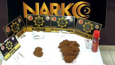 Yozgat İl Emniyet Müdürlüğü Narkotik Suçlarla Mücadele Şube Müdürlüğü ekiplerince