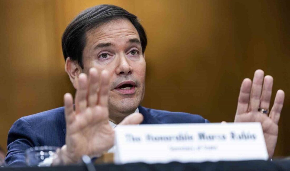 ABD Dışişleri Bakanı Marco Rubio, ABD Senatosu Dış İlişkiler Komitesi’nde