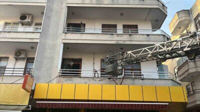 Alanya ilçesinde bulunan üç katlı bir binanın birinci katında meydana