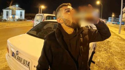 Aksaray’da alkollü araç kullanırken yakalanan sürücünün ehliyetine el konulup 11