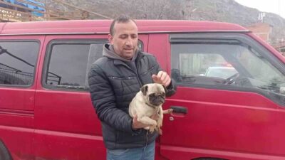 Amasya’da bir iş yerinde meydana gelen yangında, mahsur kalan bir