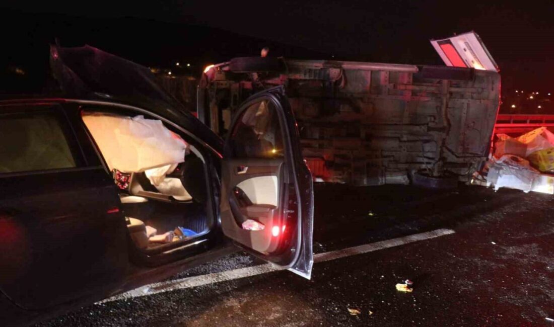 Sakarya bölgesinde meydana gelen trafik kazasında bir kişi yaşamını yitirirken