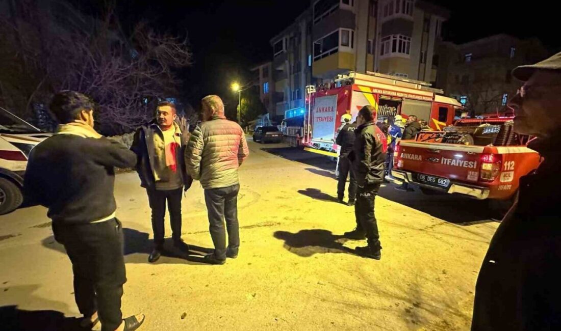 Beypazarı ilçesindeki bir binanın bacasında meydana gelen yangın, Ankara Valiliği