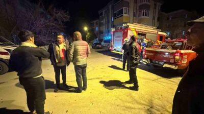 Beypazarı ilçesindeki bir binanın bacasında meydana gelen yangın, Ankara Valiliği