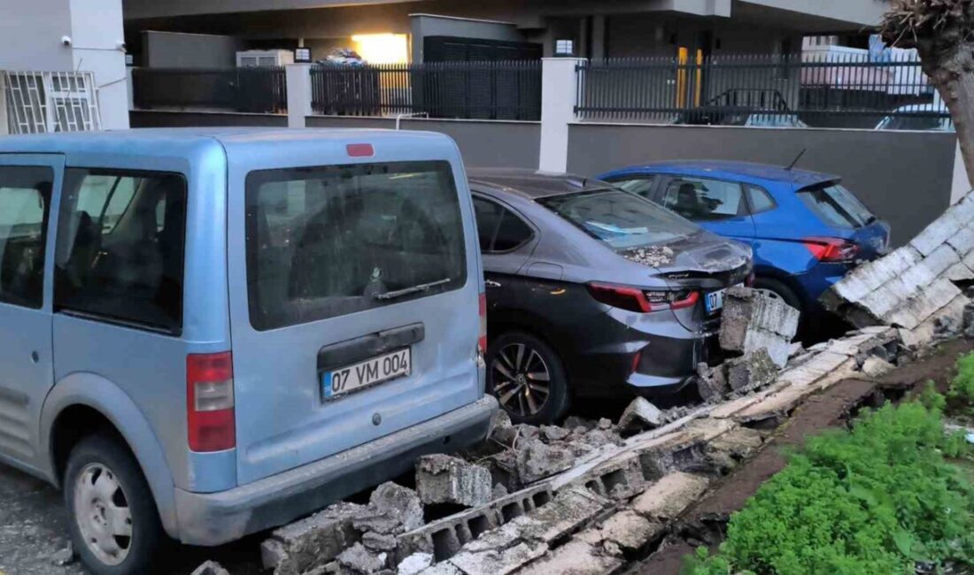 Antalya’da Meteoroloji 4. Bölge Müdürlüğü tarafından sarı uyarı verilen bölgede