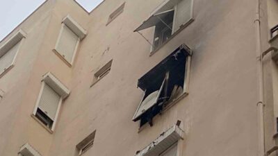 Serik ilçesinde bulunan bir apartmanın 6. katında bugün sabah saatlerinde