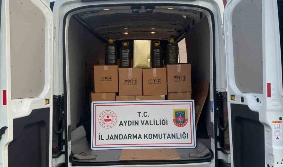 Aydın’ın Efeler ilçesinde, otoyol gişelerinde durdurulan bir araçta yaklaşık 1