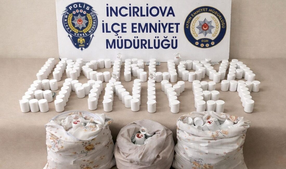 Aydın’ın Çine ve İncirliova ilçelerinde emniyet ekipleri tarafından gerçekleştirilen operasyonlarda