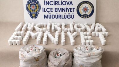 Aydın’ın Çine ve İncirliova ilçelerinde emniyet ekipleri tarafından gerçekleştirilen operasyonlarda
