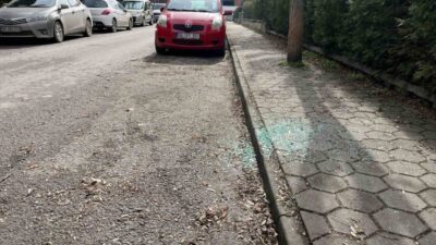 Eskişehir’de son bir hafta içerisinde aynı sokakta beş aracın camının