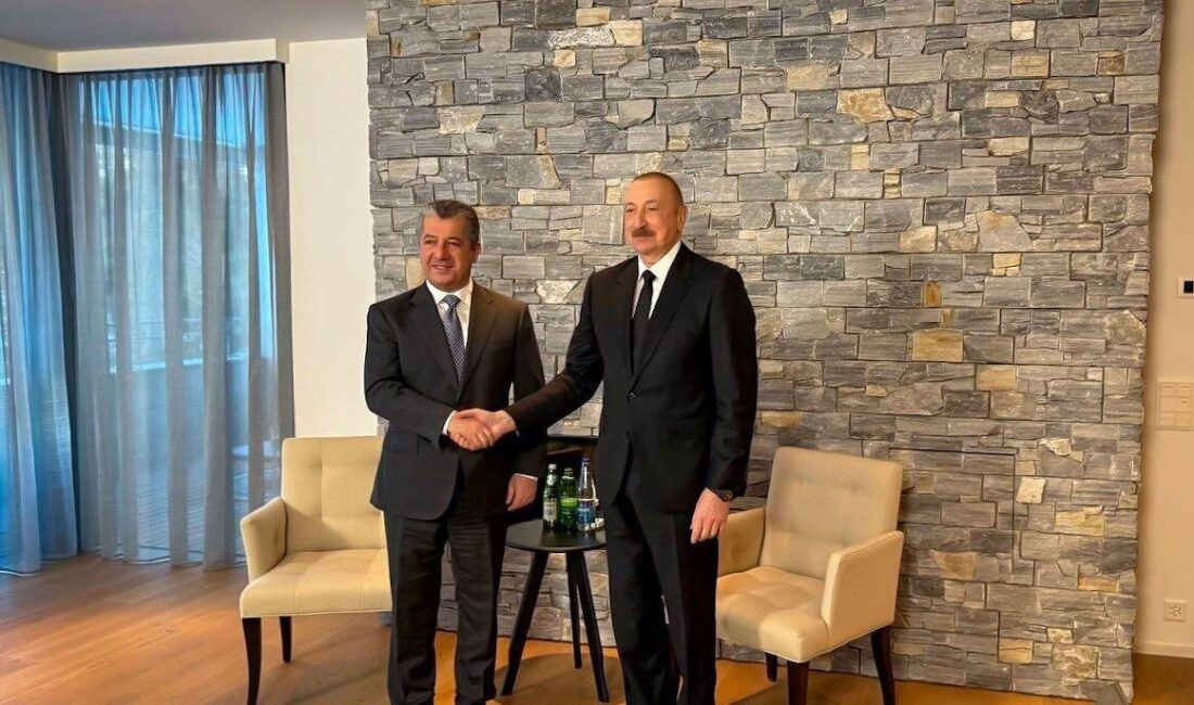 Azerbaycan Cumhurbaşkanı İlham Aliyev, Davos kasabasında gerçekleşen Dünya Ekonomik Forumu
