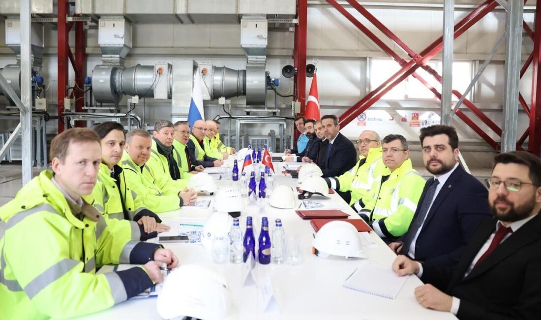 Enerji ve Tabii Kaynaklar Bakanı Alparslan Bayraktar, Akkuyu Nükleer Güç