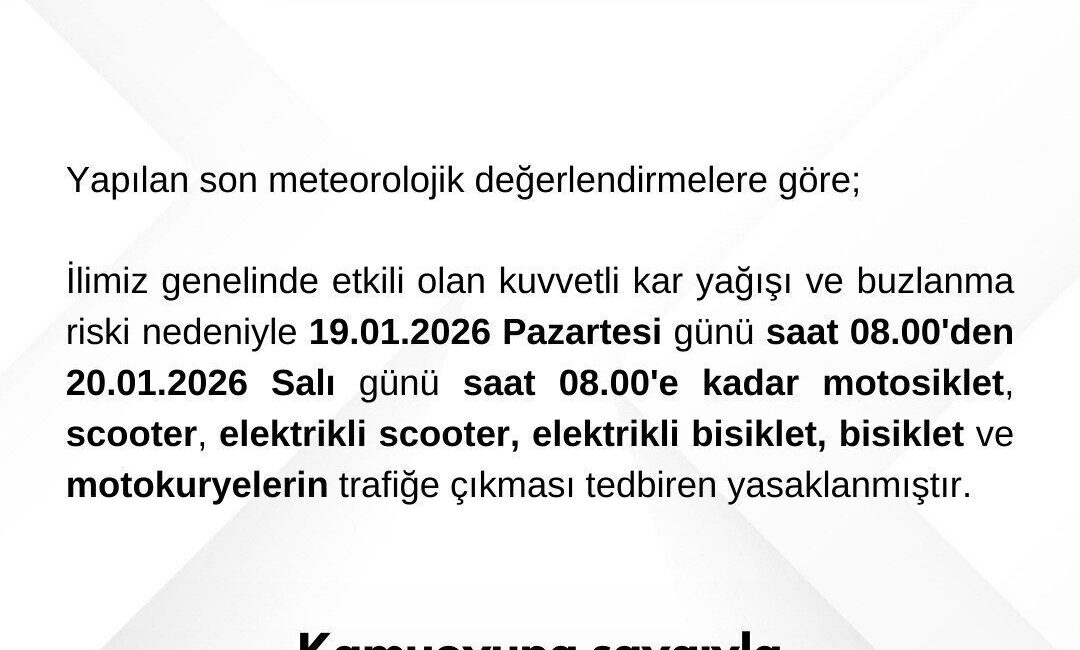 Karlı hava koşullarının etkili olduğu Bartın ilinde, Valilik tarafından yapılan