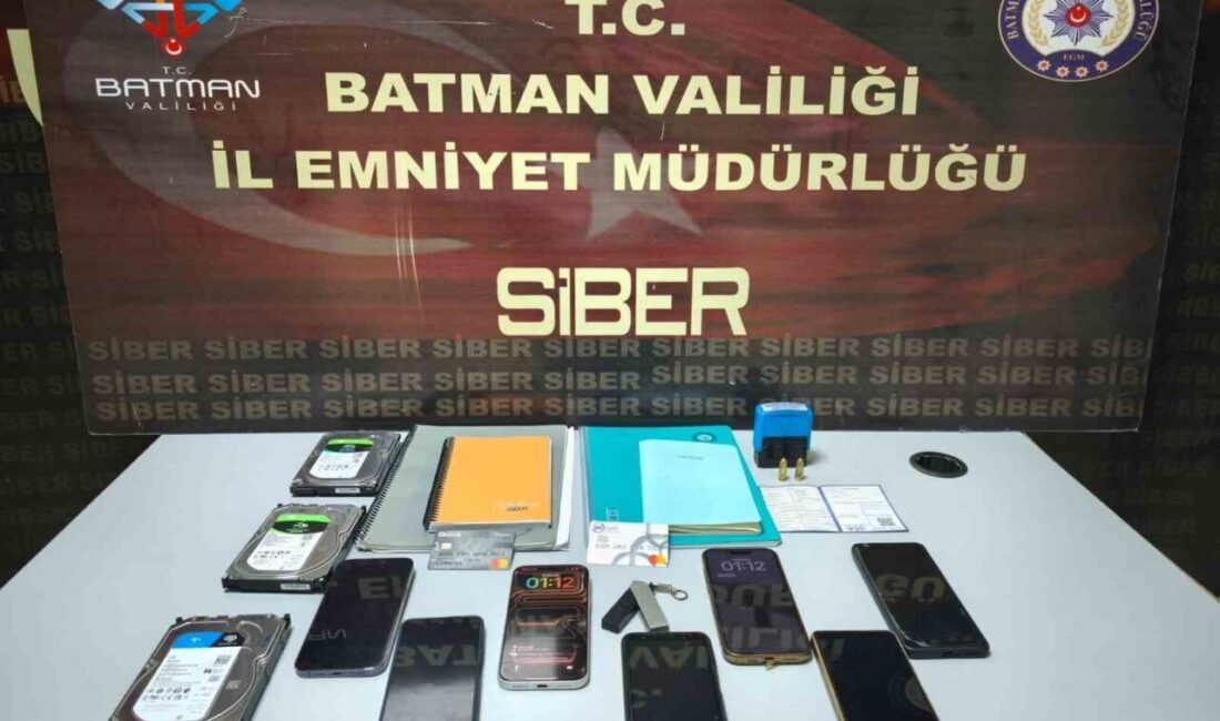 Batman Cumhuriyet Başsavcılığı’nın liderliğindeki bir operasyonda, yasadışı bahis siteleri için