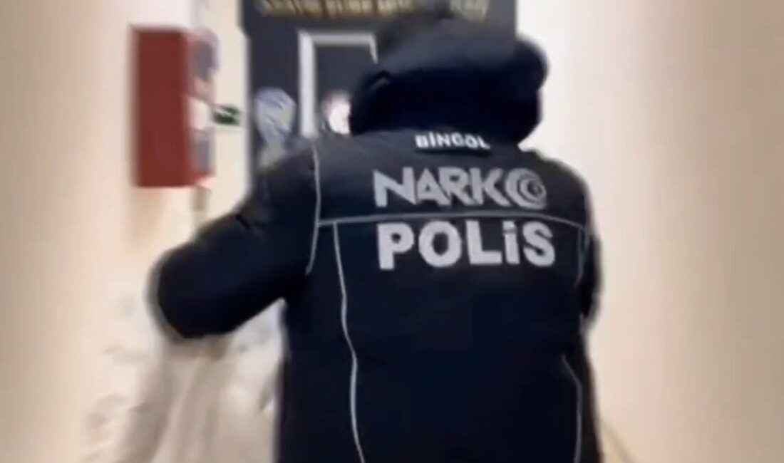 Bingöl’de polis ekipleri, uyuşturucuyla mücadele kapsamındaki çalışmalarında 3 şüpheliyi gözaltına