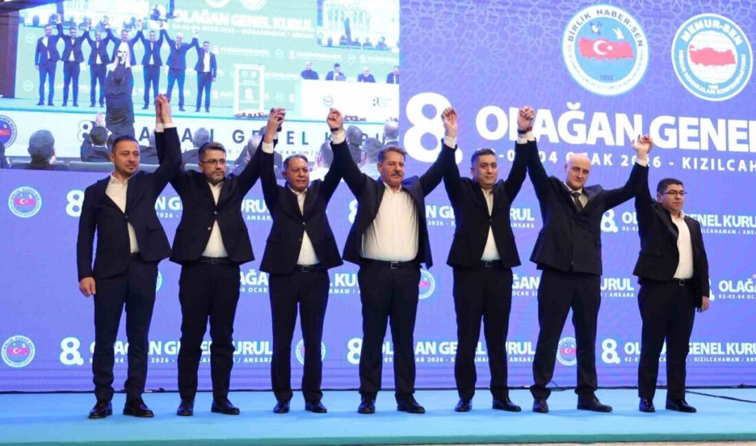 Memur-Sen’e bağlı Birlik Haber-Sen, Ankara’nın Kızılcahamam ilçesinde gerçekleştirilen 8. Olağan