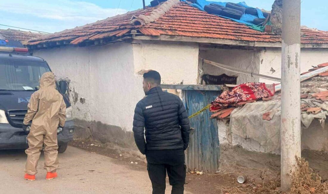 Ankara’nın Polatlı ilçesindeki bir evde boya yapmak için kullanılan katkı