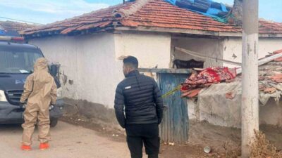 Ankara’nın Polatlı ilçesindeki bir evde boya yapmak için kullanılan katkı