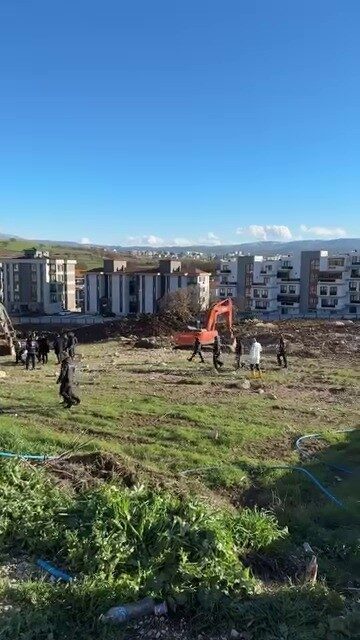 Nilüfer ilçesinde devam eden bir inşaat alanında meydana gelen patlama,