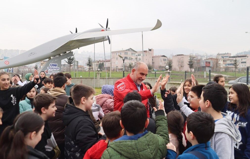 Samsun’un Canik ilçesine bağlı belediye tarafından düzenlenen bilim ve teknoloji