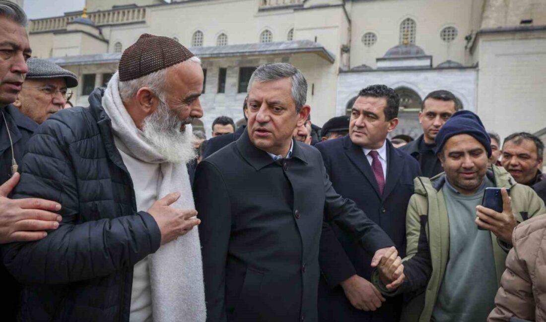 Cumhuriyet Halk Partisi Genel Başkanı Özgür Özel, Ankara Kocatepe Camii’nde