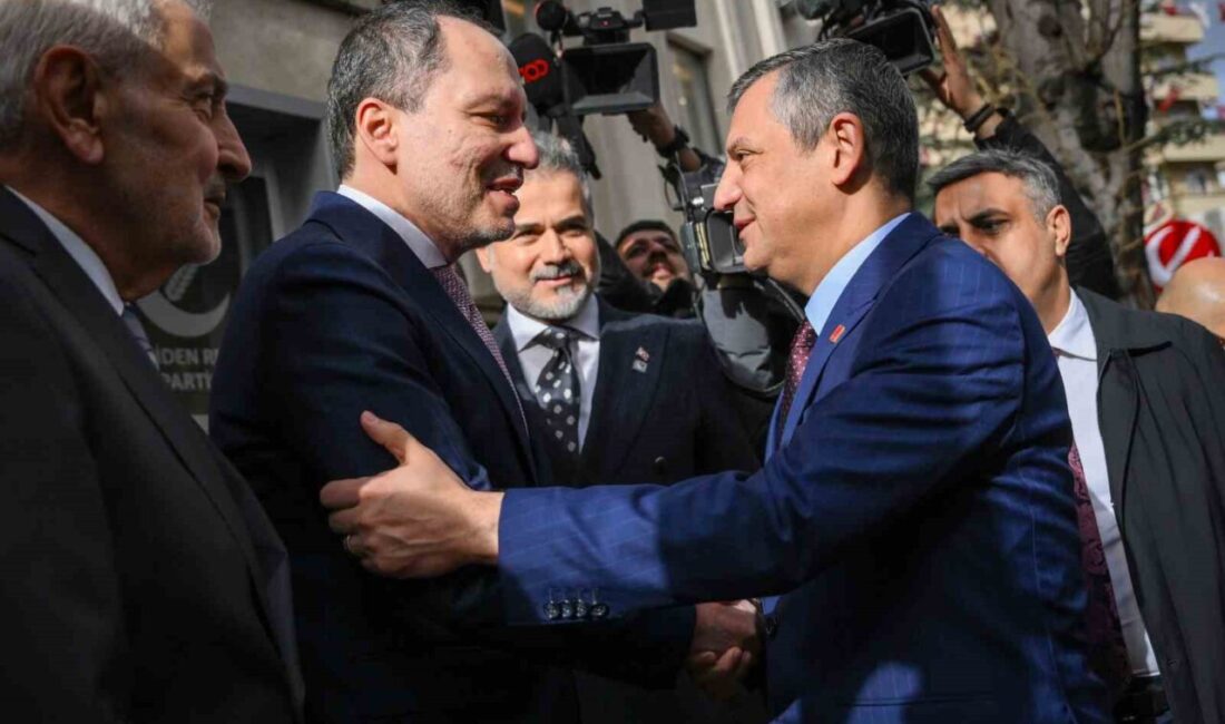 CHP Genel Başkanı Özgür Özel, Yeniden Refah Partisi lideri Fatih