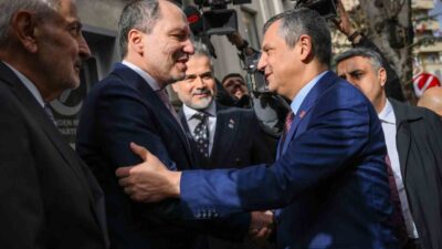CHP Genel Başkanı Özgür Özel, Yeniden Refah Partisi lideri Fatih